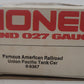 Lionel 6-9367 O Gauge Union Pacific Single Dome Tank Car #9367 EX/Box