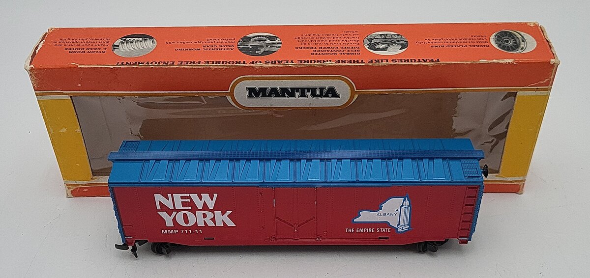 Mantua 711-11 HO Scale New York State Boxcar #711-11 LN/Box