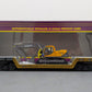 MTH 20-98501 O TTUX 75' Flatcar w/ Volvo Excavator #130725 EX/Box