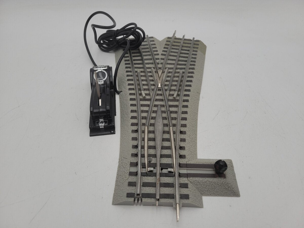 Lionel 6-81954 O-72 Gauge 22-1/2 12"  Remote Command Wye Fastrack Switch Turnout EX/Box