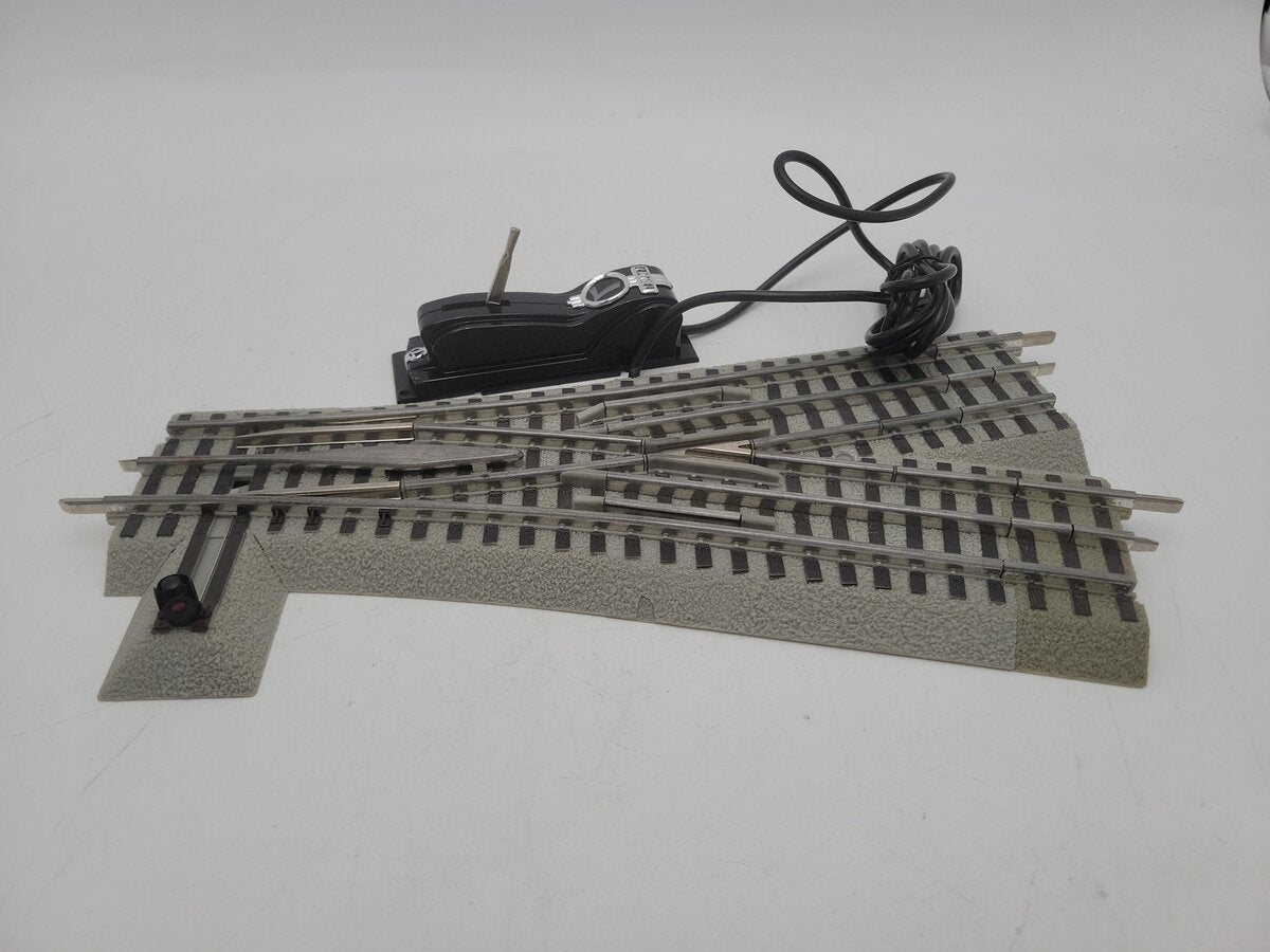Lionel 6-81954 O-72 Gauge 22-1/2 12"  Remote Command Wye Fastrack Switch Turnout EX/Box