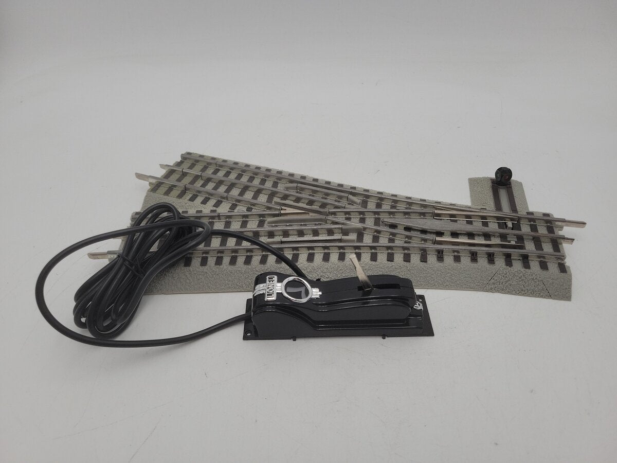Lionel 6-81954 O-72 Gauge 22-1/2 12"  Remote Command Wye Fastrack Switch Turnout EX/Box