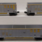 Lionel 6-17421 O Gauge CSX Rotary Bathtub Gondolas (Set of 3) EX/Box