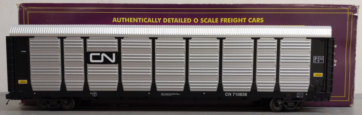 MTH 20-98712 Canadian National Corrugated Auto Carrier #710836 EX/Box