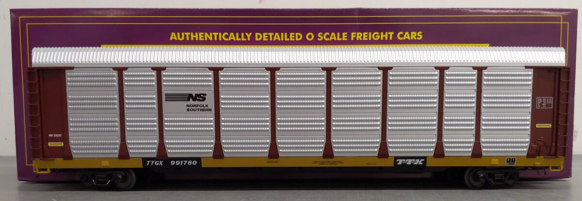 MTH 20-98711 Norfolk Southern Corrugated Auto Carrier #991780 EX/Box