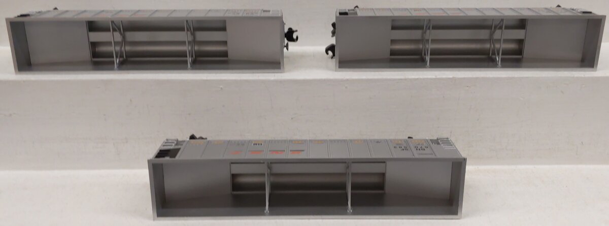 Lionel 6-17482 O Gauge BNSF Bathtub Gondolas (Pack of 3) EX/Box