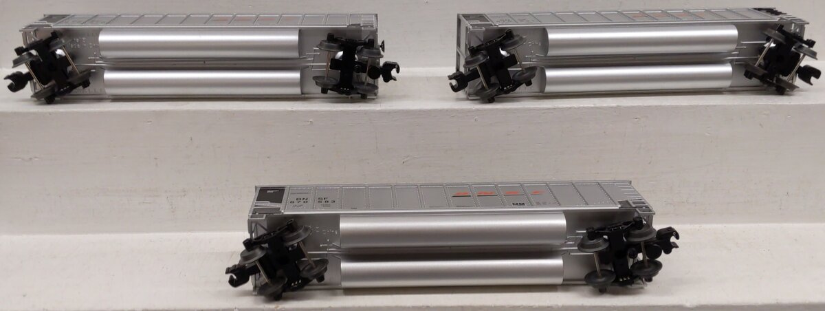 Lionel 6-17482 O Gauge BNSF Bathtub Gondolas (Pack of 3) EX/Box