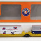 Lionel 6-36940 O Gauge Overland Freight Maxi-Stack Flatcar Set LN/Box