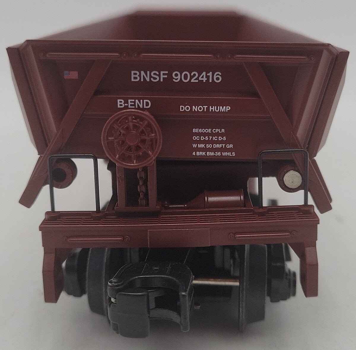 Atlas 3009962 O Burlington Northern Santa Fe Operating Dump Car #902416 EX/Box