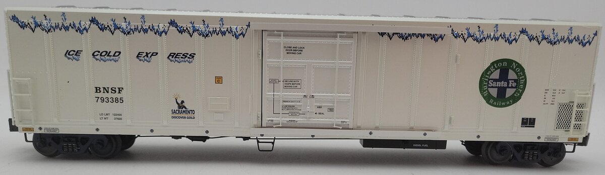 Lionel 6-52543 O LCCA-2009 BNSF LCCA Mechanical Refrigerator Deluxe #793385 EX/Box