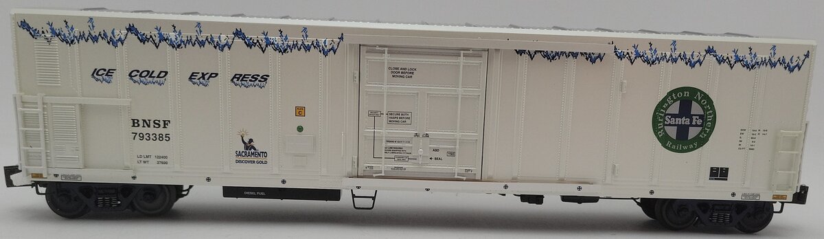 Lionel 6-52543 O LCCA-2009 BNSF LCCA Mechanical Refrigerator Deluxe #793385 EX/Box