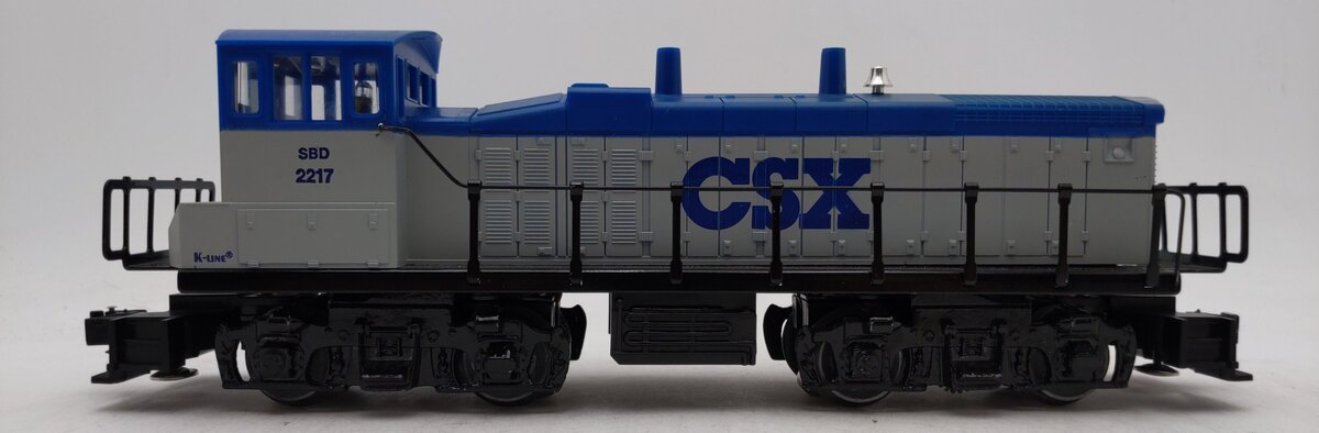 K-Line K2217 O Gauge CSX MP-15 Diesel Switcher #2217 EX