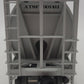 MTH 20-97421 Santa Fe 4-Bay Cylindrical Hopper #301411 EX/Box