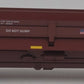 Atlas 3009962-4 O Burlington Northern Santa Fe Brown 3-Rail Operating Dump Car EX/Box