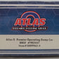 Atlas 3009962-4 O Burlington Northern Santa Fe Brown 3-Rail Operating Dump Car EX/Box