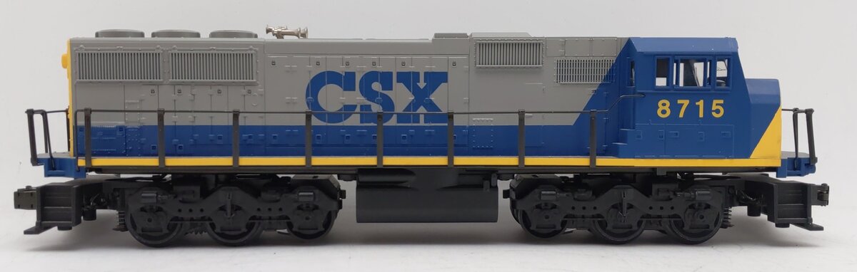 MTH 30-2116-1 O Gauge CSX SD60M Diesel Engine w/PS1 #8715 EX/Box