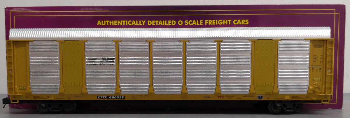 MTH  20-92048B NORFOLK SOUTHERN CORRUGATED AUTO CARRIER #690538 EX/Box