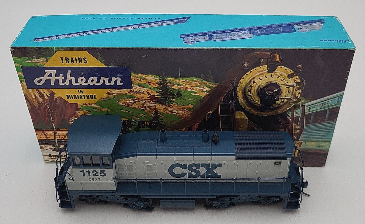 Athearn 3907 HO Scale CSXT EMD SW1500 Diesel Locomotive #1125 LN/Box