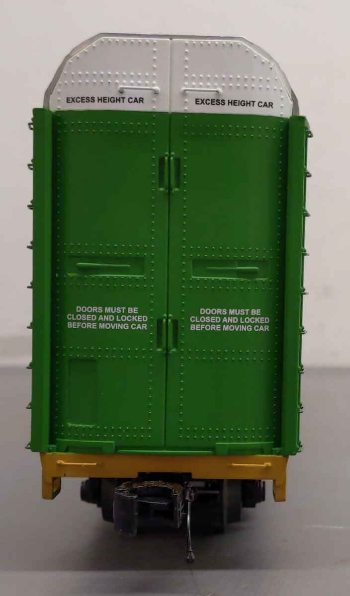 MTH 20-98702 O Gauge Burlington Northern Corrugated Auto Carrier #907427 EX/Box
