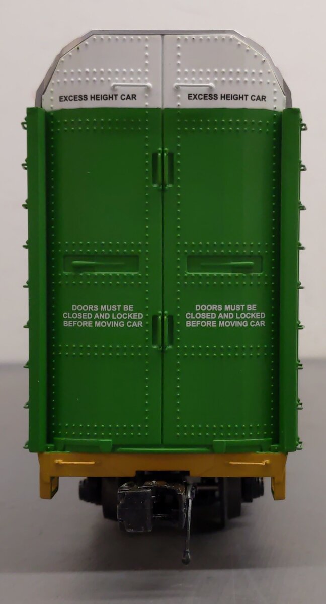 MTH 20-98702 O Gauge Burlington Northern Corrugated Auto Carrier #907427 EX/Box