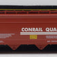 Weaver 892203 O Gauge Conrail Quality (Red) Covered Hopper #892203 -3Rail VG/Box