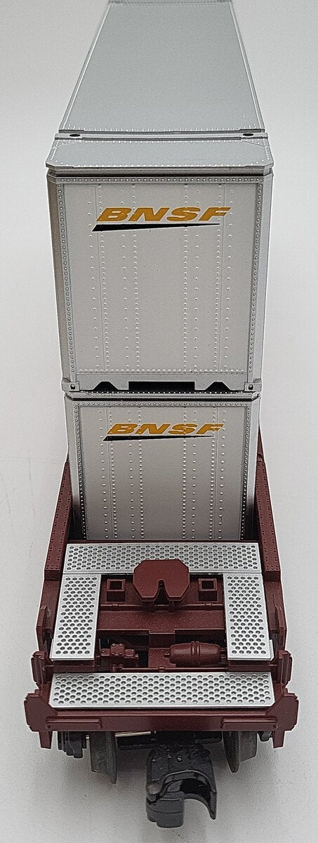 MTH 30-7054B BNSF Husky Stack Car LN/Box