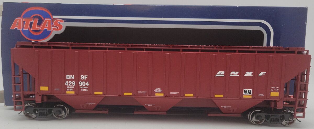 Atlas 2001651-3 O Scale BNSF PS-4750 Covered Hopper #429592 (2-Rail) EX/Box