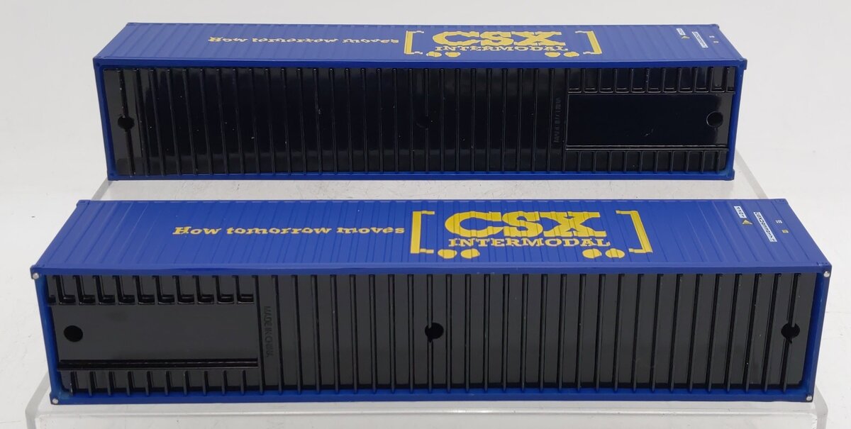 Menards 279-4662 O Gauge CSX Containers #0330171 EX/Box