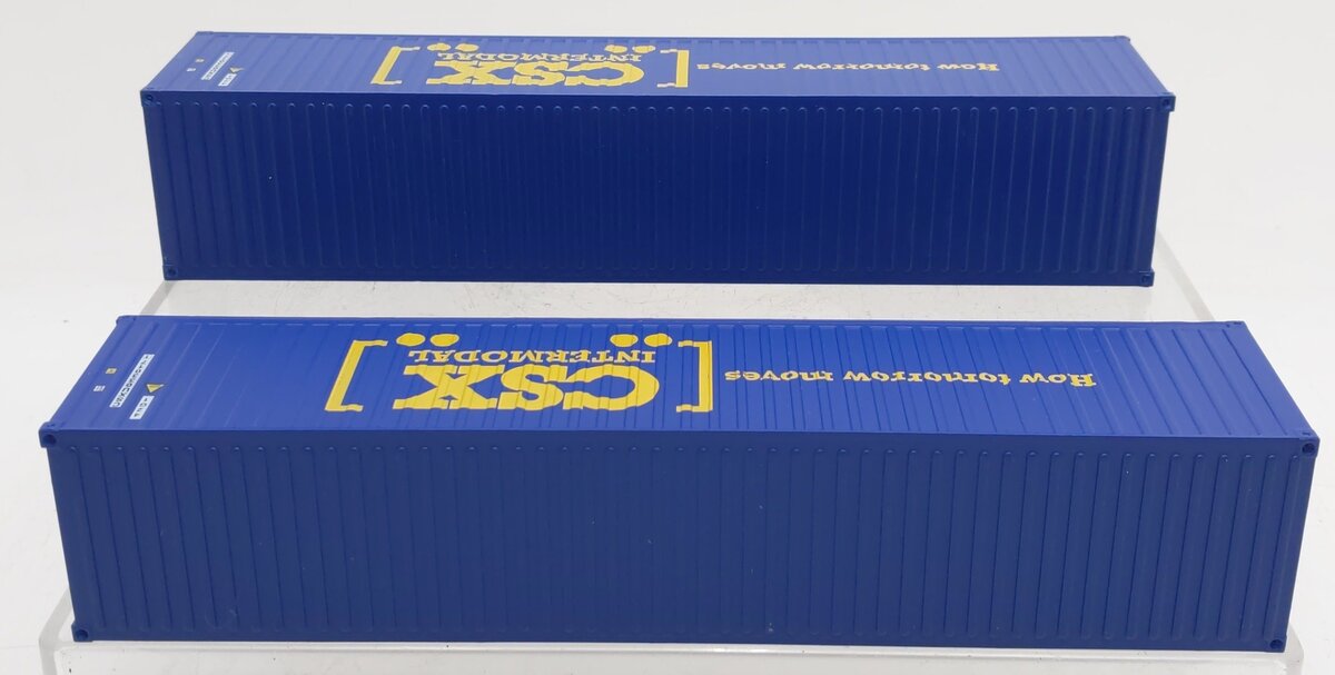 Menards 279-4662 O Gauge CSX Containers #0330171 EX/Box