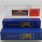 Menards 279-4662 O Gauge CSX Containers #0330171 EX/Box