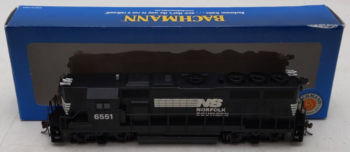 Bachmann 61241 HO Norfolk & Southern EMD High-Hood GP50 Diesel Engine #6551 EX/Box