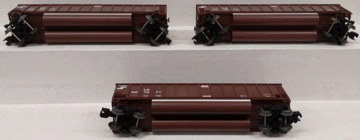 Lionel 6-17429 O Gauge Conrail Bathtub Gondolas (Set of 3) EX/Box