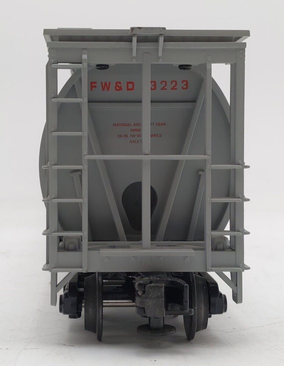 MTH 20-97410 O Gauge Burlington 4-Bay Cylindrical Hopper #3223 EX/Box