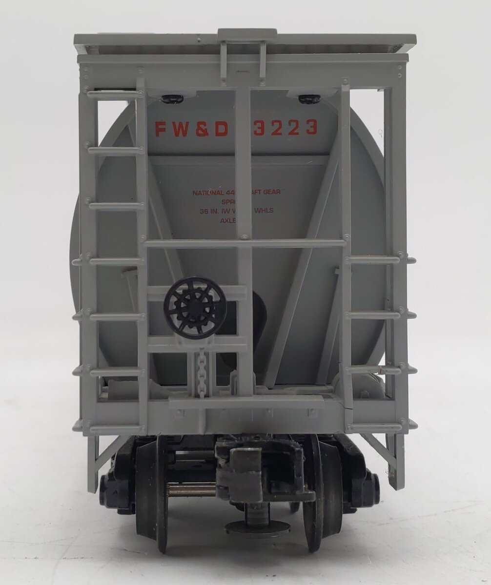 MTH 20-97410 O Gauge Burlington 4-Bay Cylindrical Hopper #3223 EX/Box