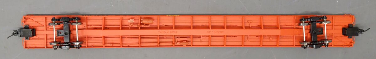 Atlas 7979-3 O Santa Fe 89' 4" Flat Car # 295212 (2-Rail) EX/Box