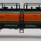 MTH 20-96010 O Gauge BNSF 20K Gallon 4-Compartment Tank Car #12688 EX/Box