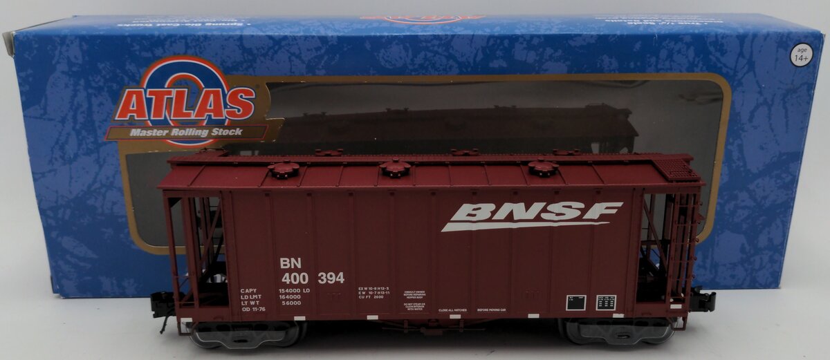 Atlas 3001041-2 O Gauge BNSF/GATX 40' Airslide Hopper #400394 (3-Rail) EX/Box