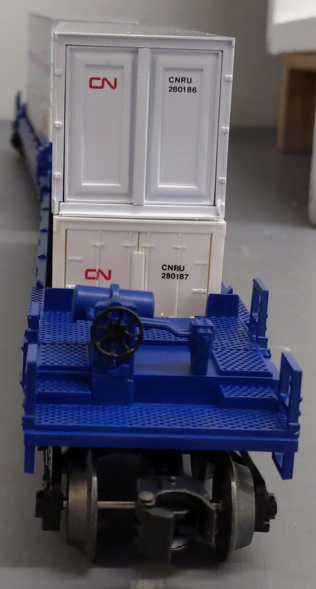 Lionel 6-16912 O Gauge Canadian National Maxi-Stack Intermodal Cars EX/Box