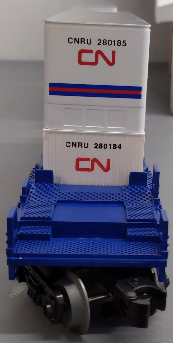 Lionel 6-16912 O Gauge Canadian National Maxi-Stack Intermodal Cars EX/Box