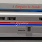 Williams O Gauge Amtrak Superliner Aluminum Dining Car EX/Box