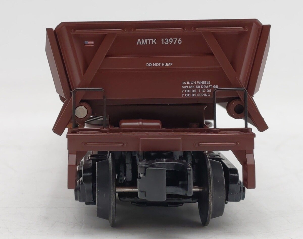 Atlas 3009961-3 O Gauge Amtrak Premier Operating Dump Car w/Load #13976 EX/Box