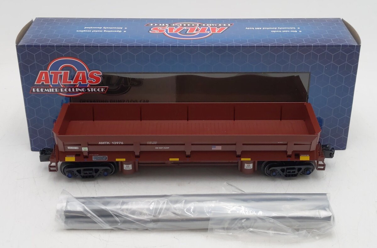 Atlas 3009961-3 O Gauge Amtrak Premier Operating Dump Car w/Load #13976 EX/Box