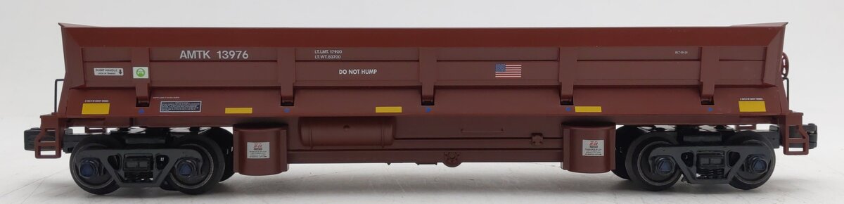 Atlas 3009961-3 O Gauge Amtrak Premier Operating Dump Car w/Load #13976 EX/Box