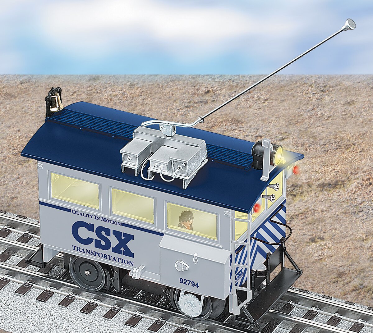 Lionel 6-28406 O Gauge CSX Rail Bonder #92794 LN/Box