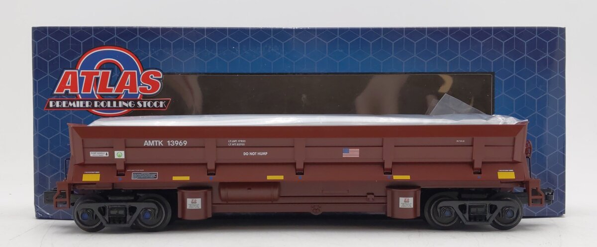 Atlas 3009961-1 O Gauge Amtrak Premier Operating Dump car w/Load #13969 LN/Box