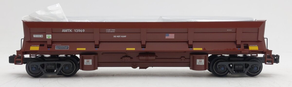 Atlas 3009961-1 O Gauge Amtrak Premier Operating Dump car w/Load #13969 LN/Box