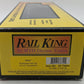 MTH 30-76604 O Burlington Northern & Santa Fe Flat Car with Bulkheads & LCL NIB