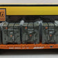 MTH 30-76604 O Burlington Northern & Santa Fe Flat Car with Bulkheads & LCL NIB