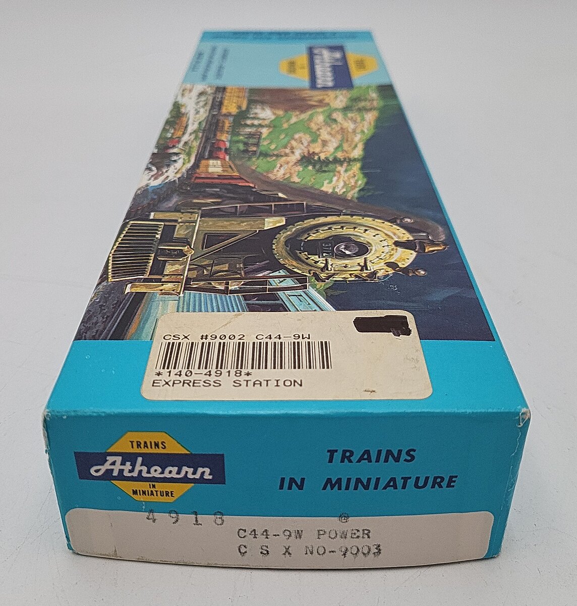 Athearn 4918 HO Scale CSX C44-9W Powered Diesel Locomotive #9003 EX/Box