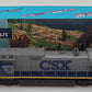 Athearn 4918 HO Scale CSX C44-9W Powered Diesel Locomotive #9003 EX/Box